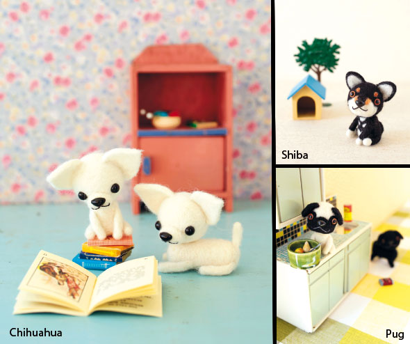 Felt Dogs