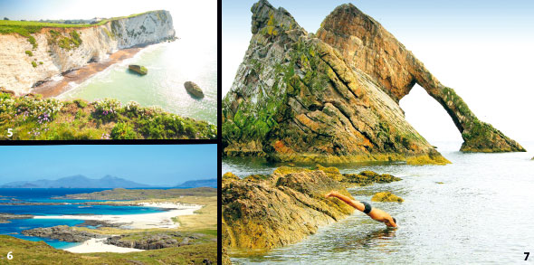 Hidden beaches