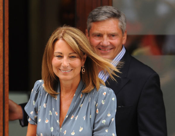 Carole and Michael Middleton